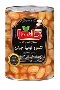 کنسرو لوبیا گلها